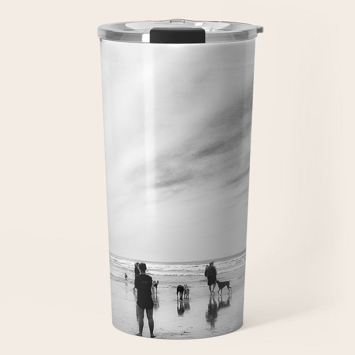 Dog Beach Travel Mug Gallery Image 1