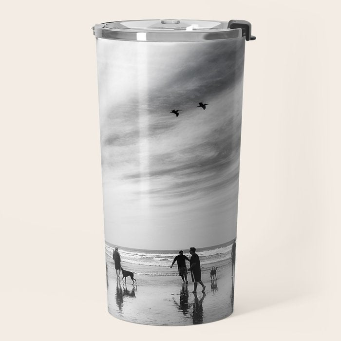 Dog Beach Travel Mug Gallery Image 2