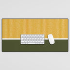 Mustard & Olive Desk Mat Gallery Image 1