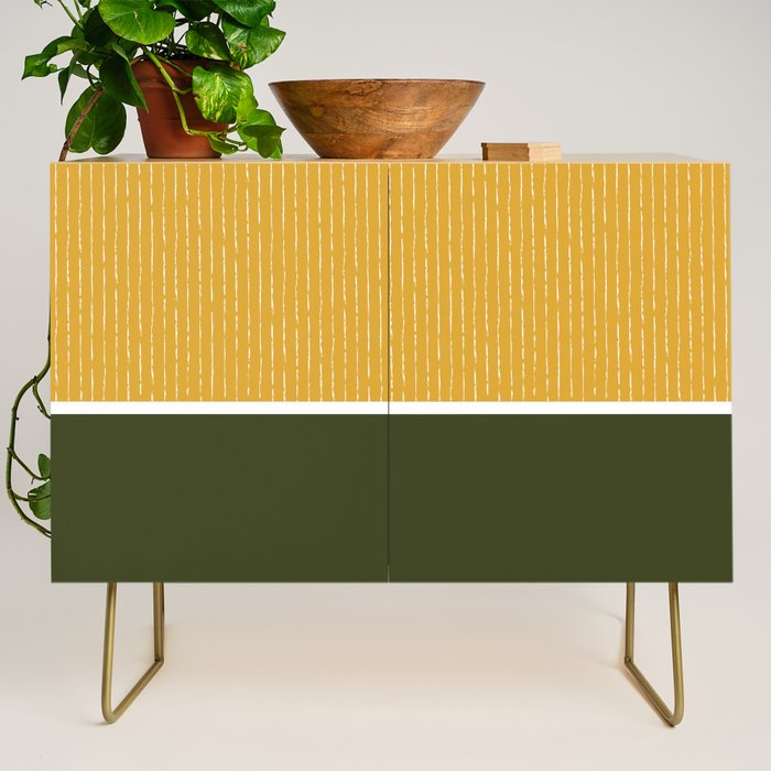 Mustard & Olive Credenza Gallery Image 1