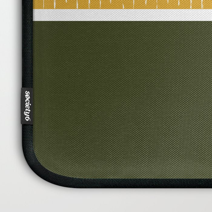 Mustard & Olive Laptop Sleeve Gallery Image 3