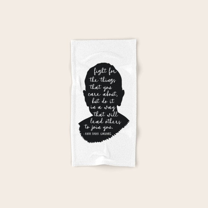 Ruth Bader Ginsburg Quote Towels Gallery Image 1