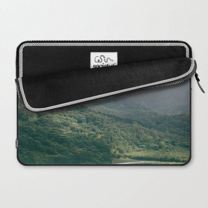 Hanalei Taro Fields - Hawaii Tropical Nature, Landscape Photography Laptop Sleeve Gallery Image 2