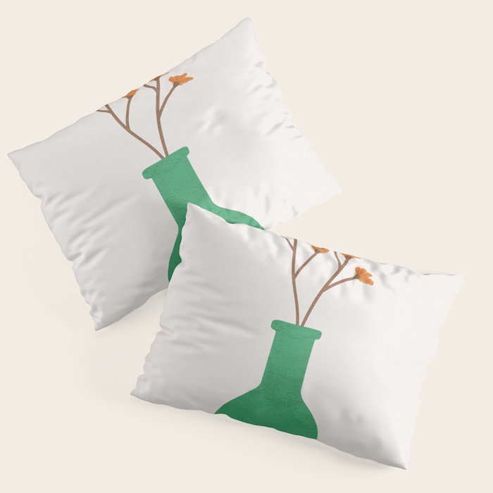 Little Vase Design 2 Pillow Sham Gallery Image 1