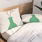 Little Vase Design 2 Pillow Sham Gallery Image 2