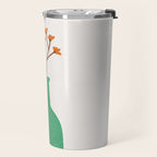 Little Vase Design 2 Travel Mug Gallery Image 2
