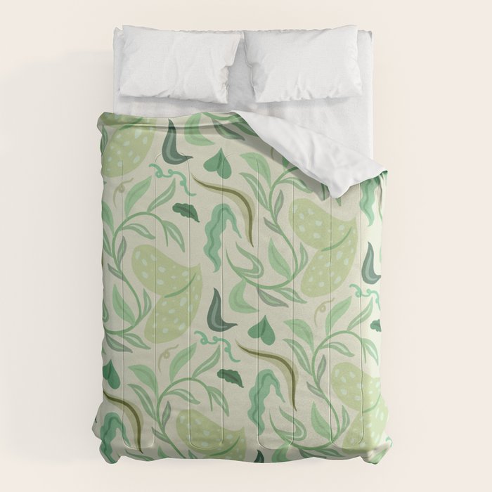 Playful Greens Comforter Gallery Image 1