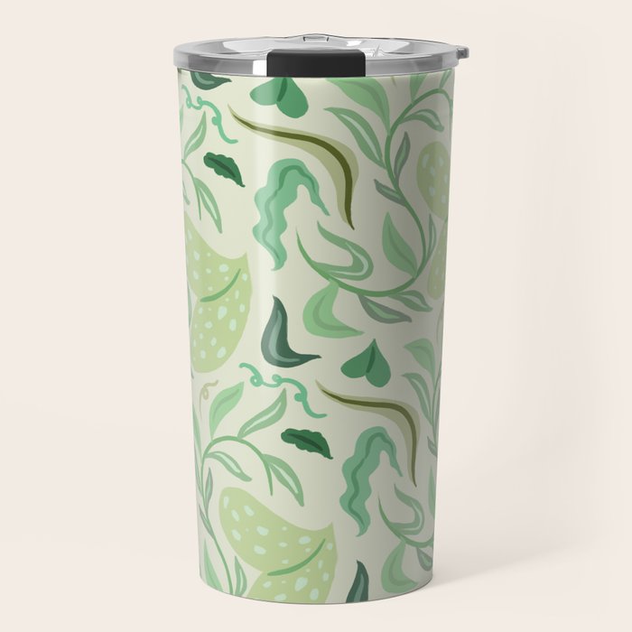 Playful Greens Travel Mug Gallery Image 1