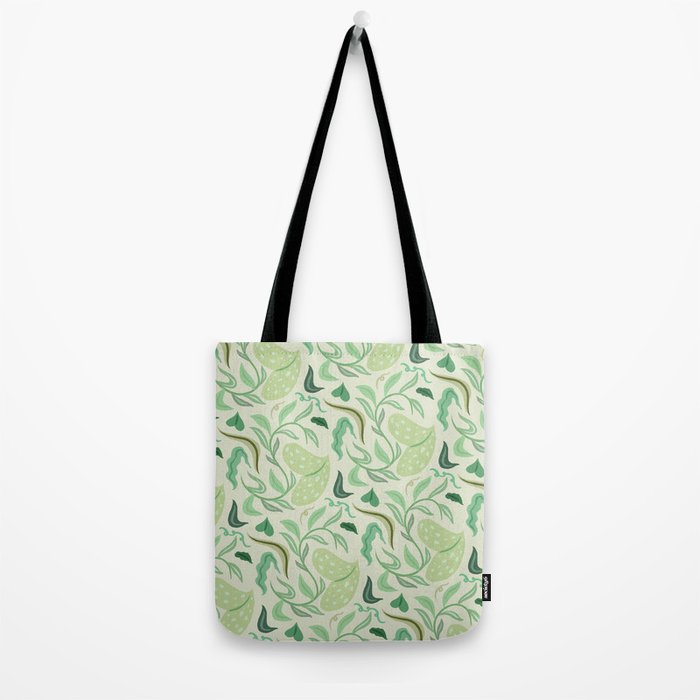 Playful Greens Tote Bag Gallery Image 2
