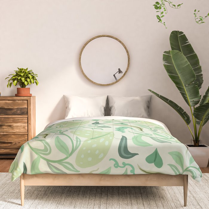 Playful Greens Comforter Gallery Image 3