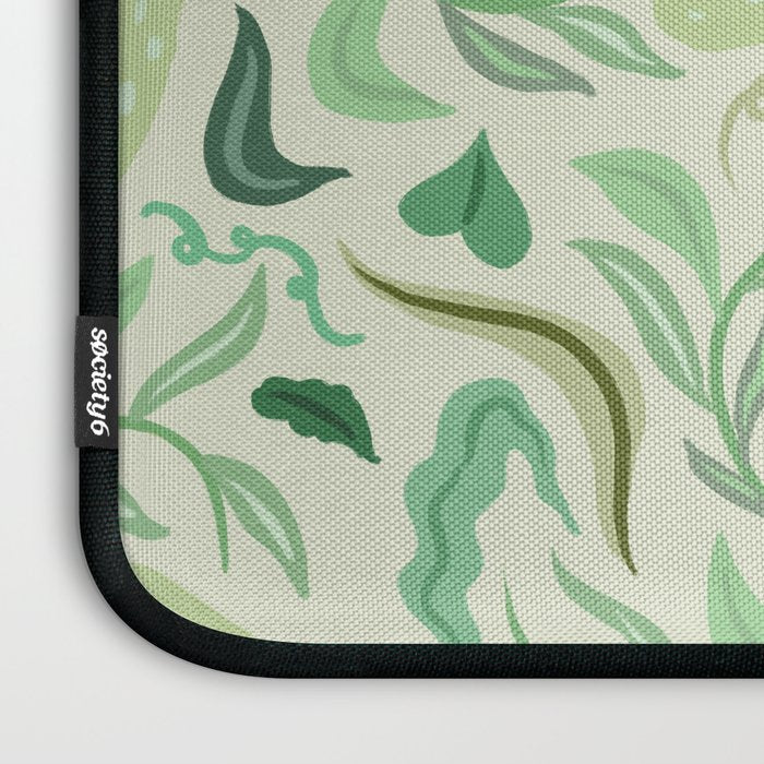 Playful Greens Laptop Sleeve Gallery Image 3