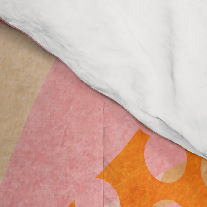 Abstract Boho Tropical Foliage 1 Comforter Gallery Image 4
