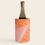 Abstract Boho Tropical Foliage 1 Wine Chiller Gallery Image 1