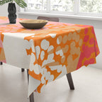 Abstract Boho Tropical Foliage 1 Tablecloth Gallery Image 3