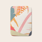 Abstract Boho Tropical Foliage 1 Bath Mat Gallery Image 1