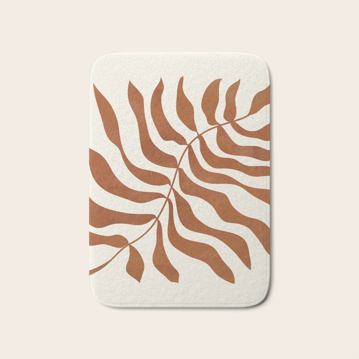 minimal plant 8 Bath Mat Gallery Image 1