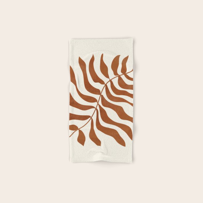 minimal plant 8 Bath Towel Gallery Image 1