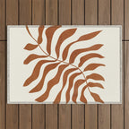 minimal plant 8 Outdoor Rug Gallery Image 1