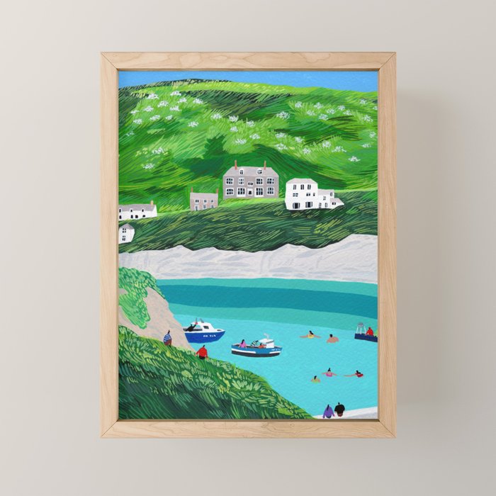 Cornwall Mini Art Print Gallery Image 1