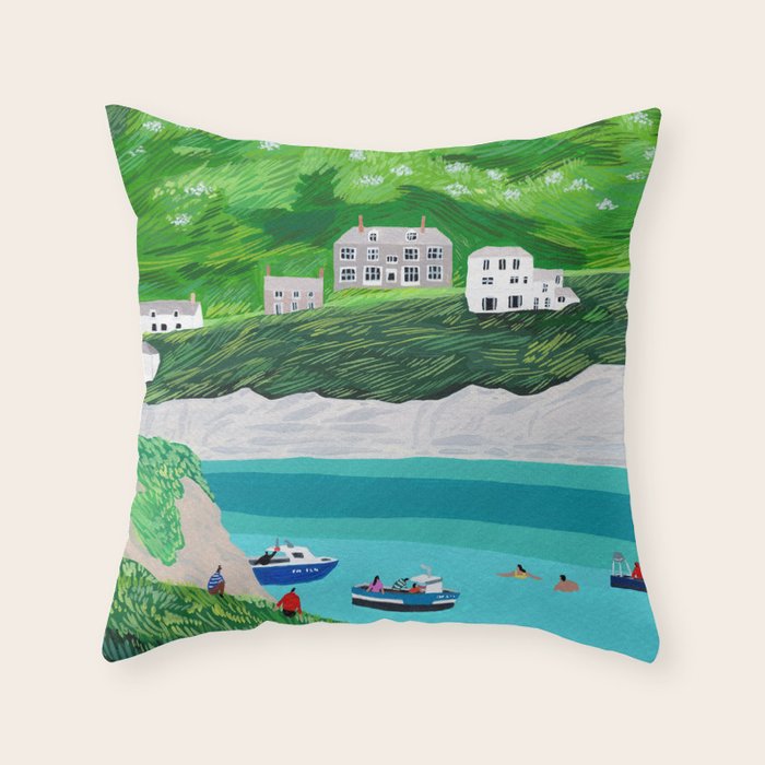Cornwall Throw Pillow Gallery Image 1