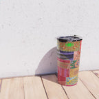 Boho Sari Patchwork Quilt Travel Mug Gallery Image 4