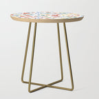 Wild colorful flowery meadow Side Table Gallery Image 1