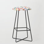 Wild colorful flowery meadow Stool Gallery Image 1