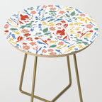 Wild colorful flowery meadow Side Table Gallery Image 2
