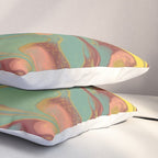 Teal Citrus Pink Getgel Pillow Sham Gallery Image 3