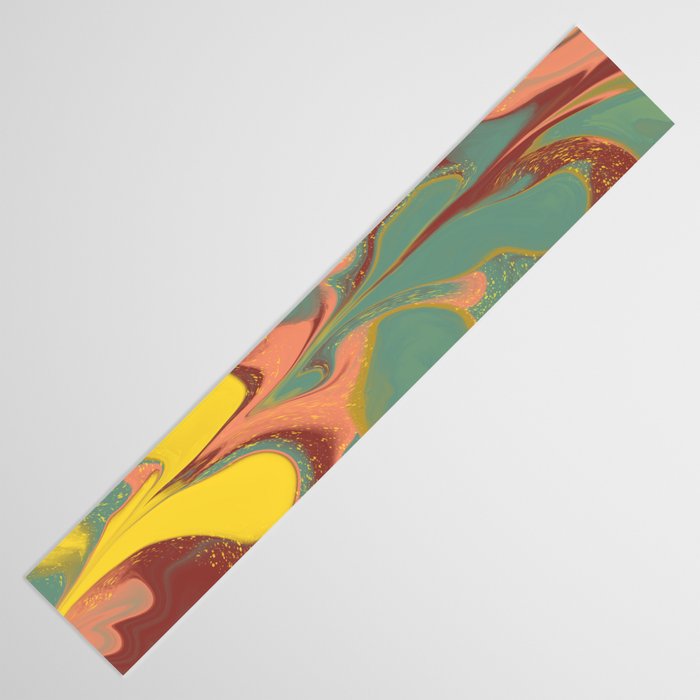 Teal Citrus Pink Getgel Table Runner Gallery Image 3