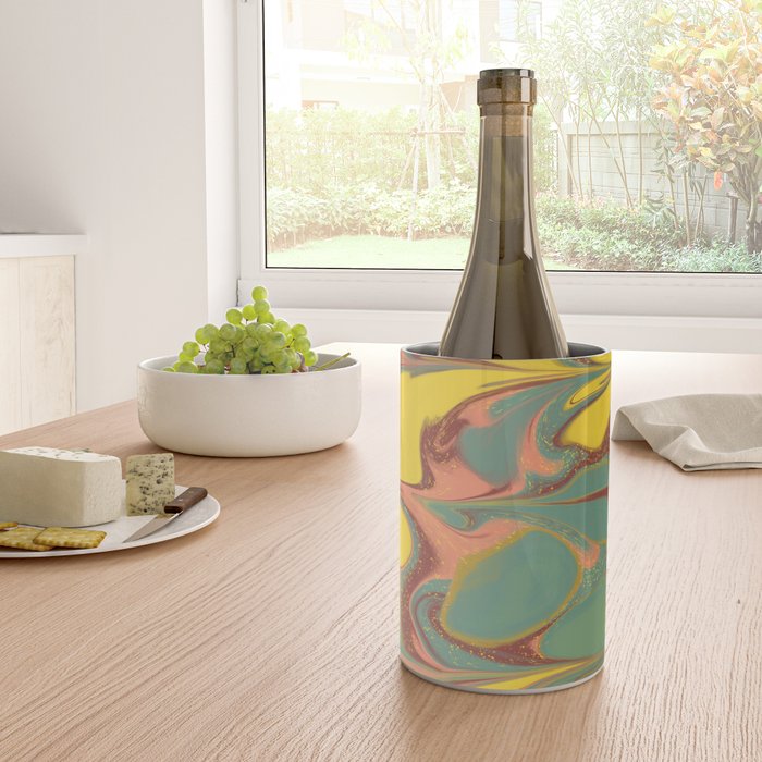 Teal Citrus Pink Getgel Wine Chiller Gallery Image 4