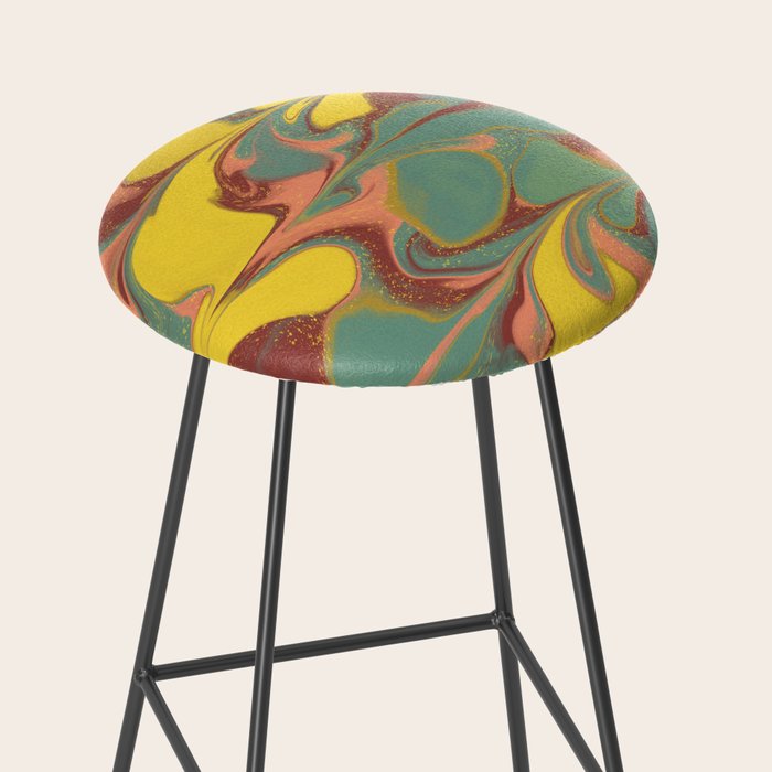 Teal Citrus Pink Getgel Stool Gallery Image 2
