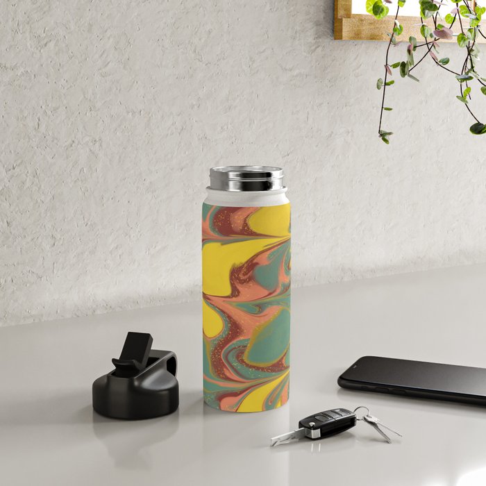 Teal Citrus Pink Getgel Water Bottle Gallery Image 4