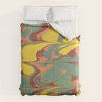 Teal Citrus Pink Getgel Comforter Gallery Image 6