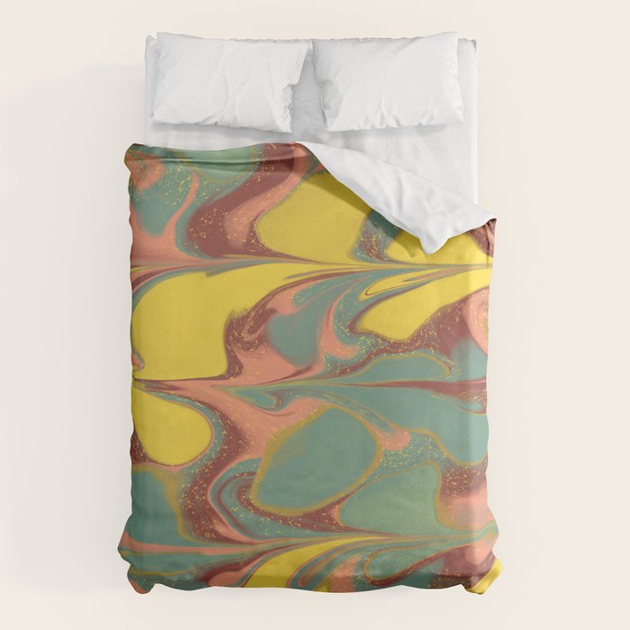 Teal Citrus Pink Getgel Duvet Cover Gallery Image 6