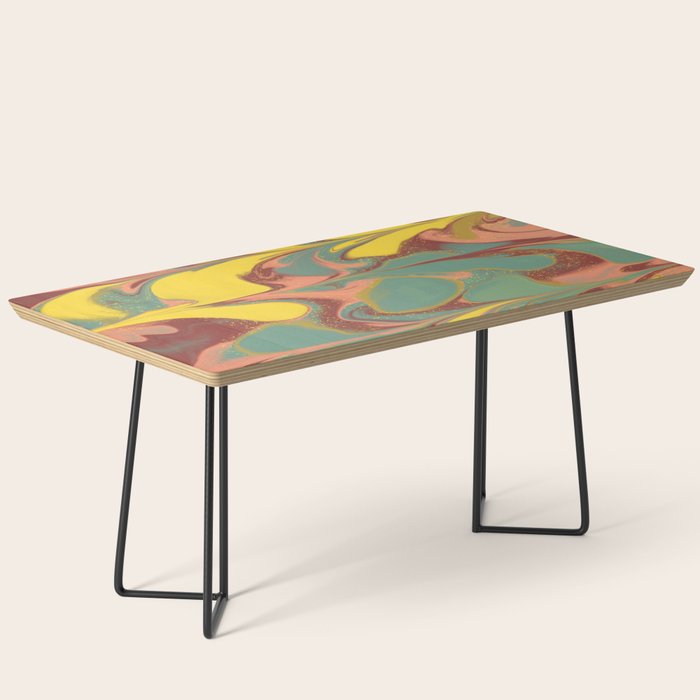 Teal Citrus Pink Getgel Coffee Table Gallery Image 1