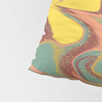 Teal Citrus Pink Getgel Pillow Sham Gallery Image 4