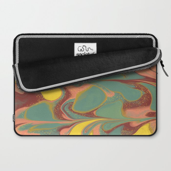 Teal Citrus Pink Getgel Laptop Sleeve Gallery Image 2