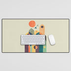 Ancient city Desk Mat Gallery Image 1