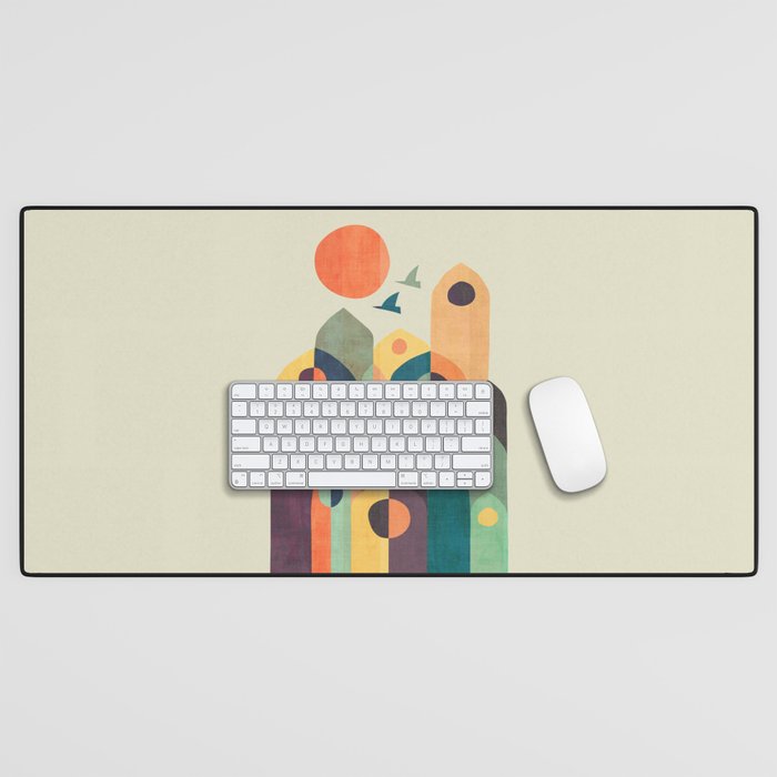 Ancient city Desk Mat Gallery Image 1