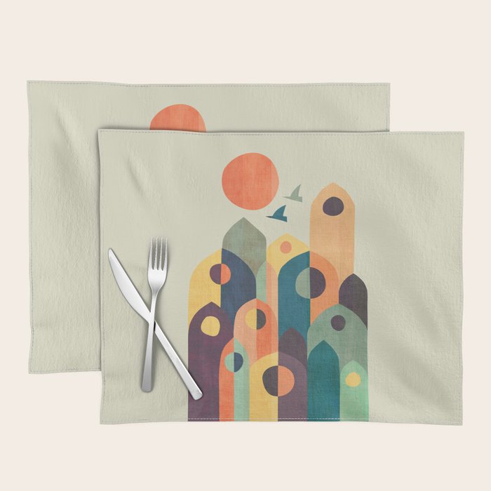 Ancient city Placemat Gallery Image 1