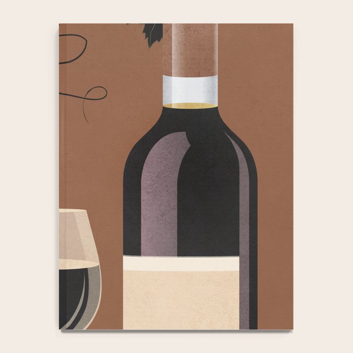 Black Wine 1 Notebook Gallery Image 4