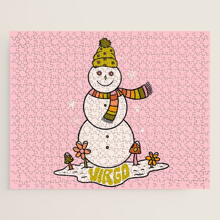 Virgo Snowman Jigsaw Puzzle Gallery Image 1