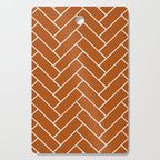 Tiles (Rust) Cutting Board Gallery Image 1