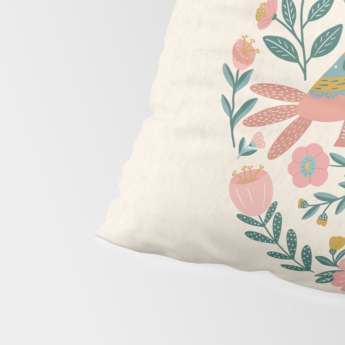 twin birds Pillow Sham Gallery Image 4