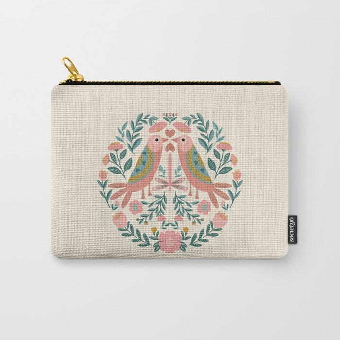 twin birds Carry All Pouch Gallery Image 1