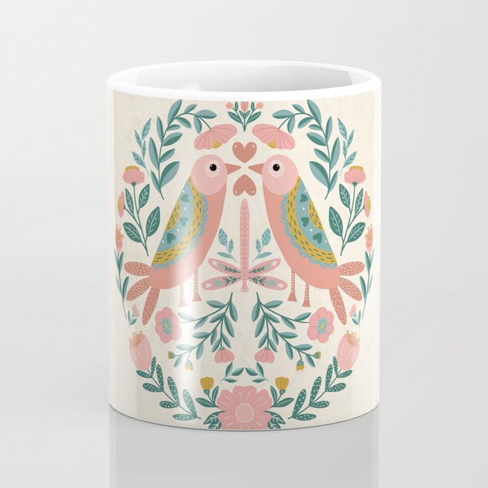 twin birds Coffee Mug Gallery Image 4