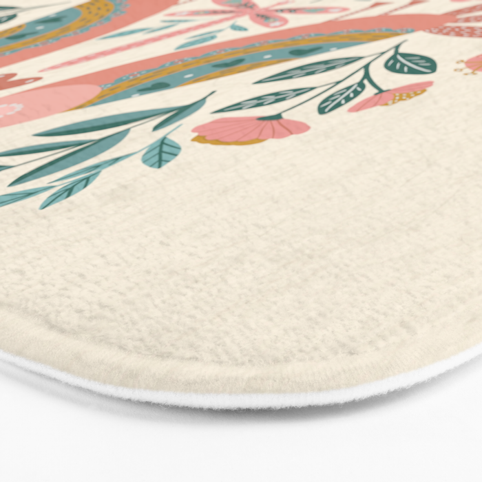 twin birds Bath Mat Gallery Image 3