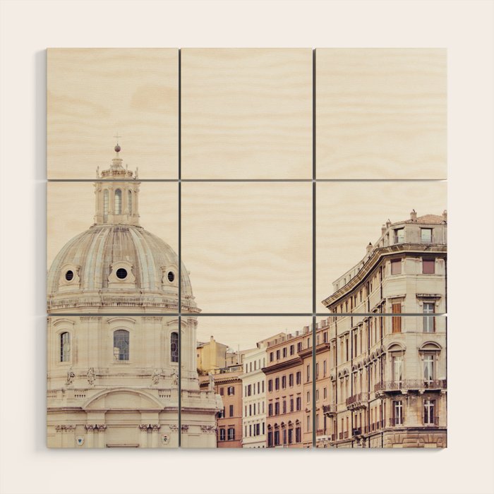 Simply Rome - Italy Travel Photography Wood Wall Art Gallery Image 1