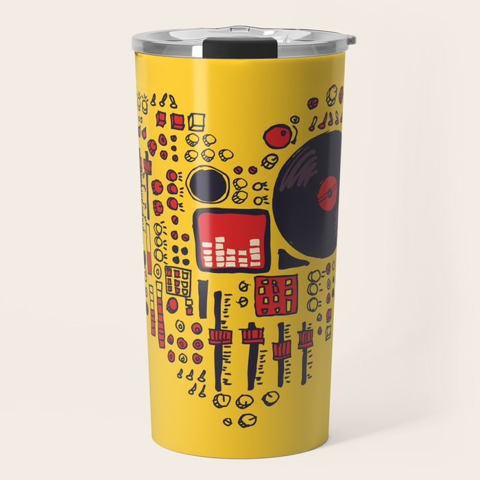 Music in every heartbeat Travel Mug Gallery Image 1